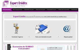 expertcredits.fr website preview