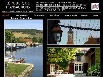 republique-transactions.fr website preview