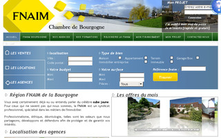 fnaim-bourgogne.fr website preview