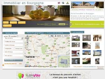 immobilier-bourgogne.net website preview