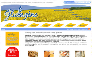 glutagene.net website preview