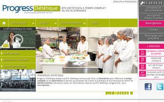 progressdietetique.com website preview