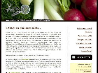 adnc.asso.fr website preview