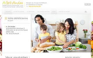 lyon-dietetique.fr website preview