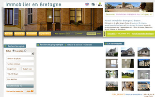immobilier-en-bretagne.com website preview