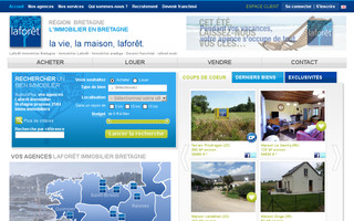 laforet-immobilier-bretagne.com website preview