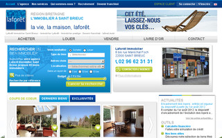 laforet-immobilier-st-brieuc.com website preview