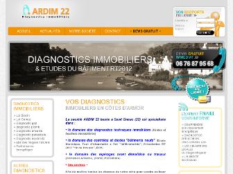 ardim22.fr website preview