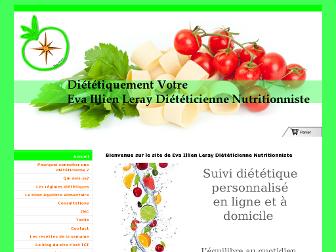 dietetiquement-votre.com website preview