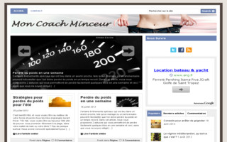 moncoachminceur.fr website preview