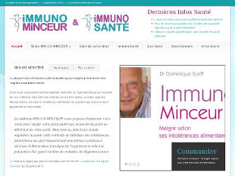 immunominceur.com website preview