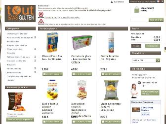 tout-sans-gluten.com website preview