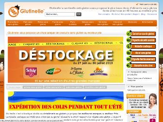 glutinelle-sans-gluten.com website preview