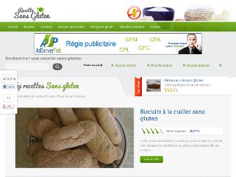 recette-sans-gluten.com website preview