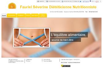 dieteticienne-fauriel-aussonne.fr website preview