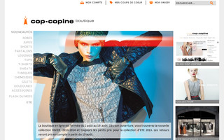 eboutique.cop-copine.com website preview