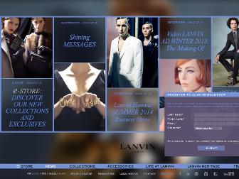 lanvin.com website preview