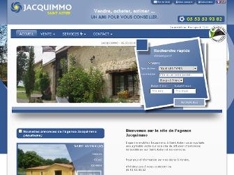 jacquimmo-immobilier-dordogne.com website preview