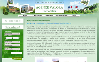 valora.fr website preview