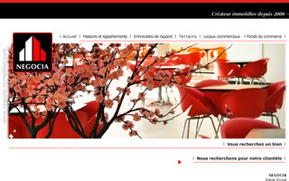 negocia-immobilier.com website preview