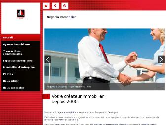 negocia-immobilier-bergerac.fr website preview