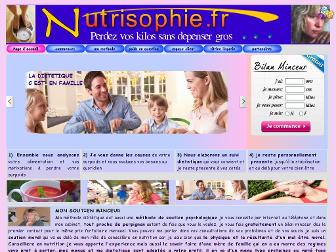 nutrisophie.fr website preview