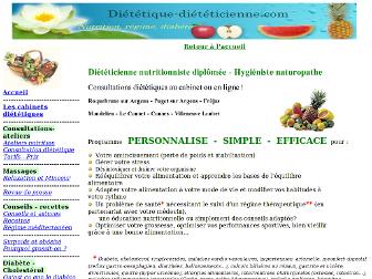 dietetique-dieteticienne.com website preview