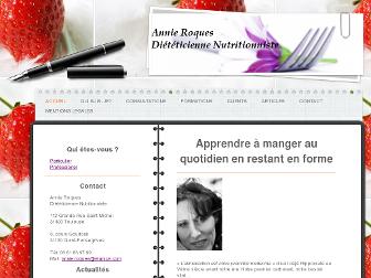 annieroques-dieteticienne.fr website preview