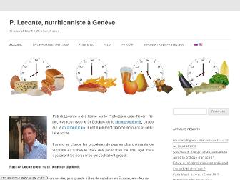 suisse-nutritionniste.ch website preview