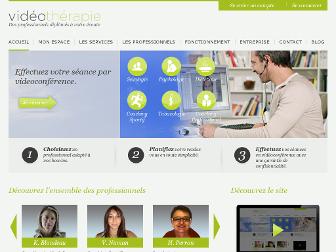 videotherapie.com website preview