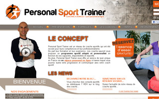 personal-sport-trainer.com website preview