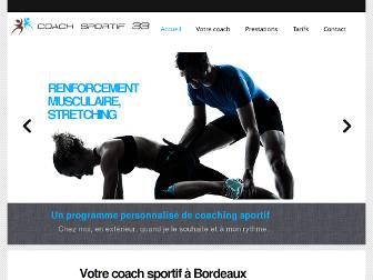 coachsportif33.fr website preview
