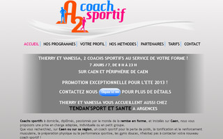 a2coachsportif.fr website preview