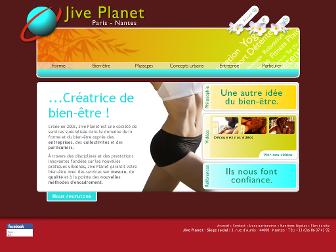 jiveplanet.fr website preview