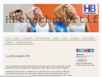 hbcoachsportif.com website preview