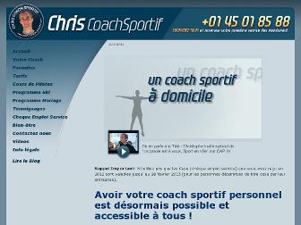 chris-coach-sportif.com website preview