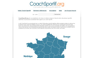 coachsportif.org website preview