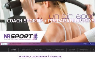 nrsport.fr website preview