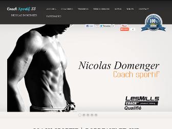 coach33.fr website preview
