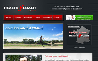 healthcoach.fr website preview