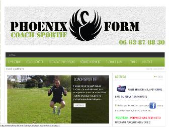 phoenixform.fr website preview