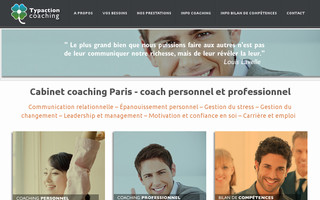 typactioncoaching.com website preview