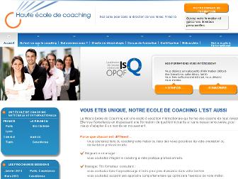 haute-ecole-coaching.com website preview