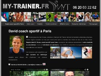 my-trainer.fr website preview