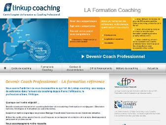 linkup-coaching.com website preview