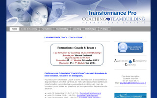 transformancepro.com website preview