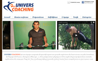 univers-coaching.fr website preview