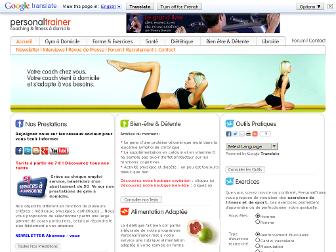personaltrainer.fr website preview