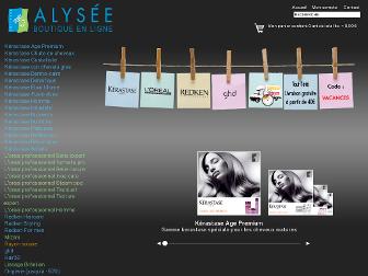 alysee-boutique.com website preview