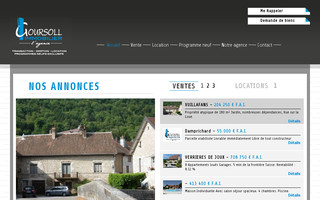 goursoll-immobilier.fr website preview